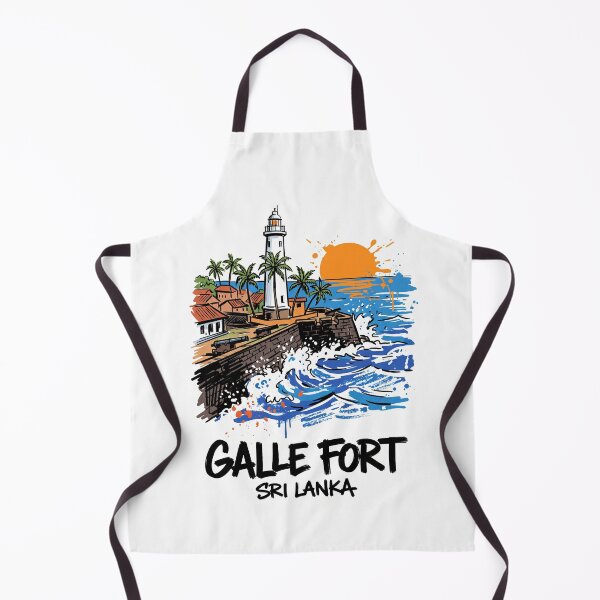 Item preview, Galle Fort Lighthouse Sri Lanka Travel Print designed and sold by Merch by Das Design Studio.