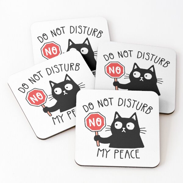 Item preview, Do Not Disturb My Peace designed and sold by wesdesignshop.