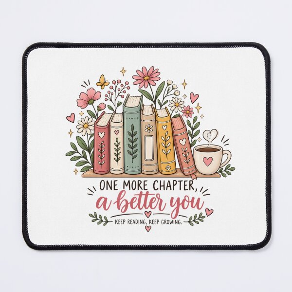 Item preview, One More Chapter Book Lover | Cute Reading Design designed and sold by Butterfly  Effect.