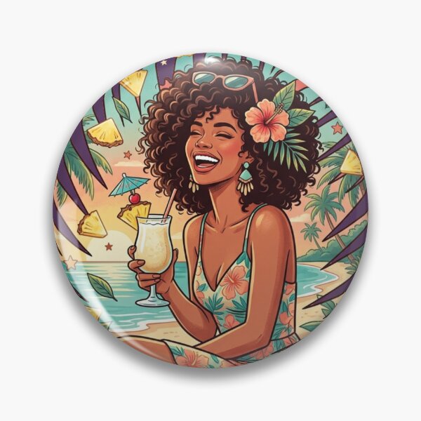 Item preview, Tropical Island Vibes – Sun-Drenched Paradise Illustration designed and sold by @SHINTOSARTSTORE.