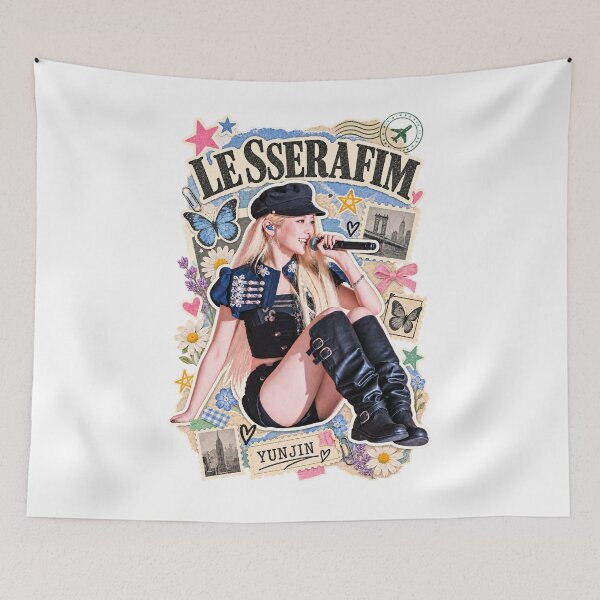 Item preview, Revista Yunjin Vintage | LE SSERAFIM Fanart designed and sold by Valereekmerch.