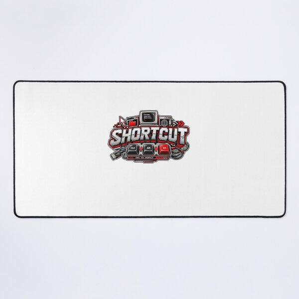 Item preview, SHORTCUT – Retro Computer Keyboard Vintage Typography Design designed and sold by Nopidesign-.