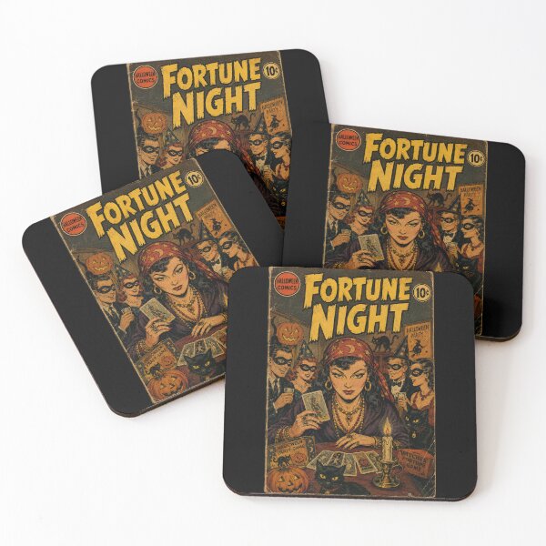 Item preview, Antique Halloween Comic Cover Art: Fortune Telling Night designed and sold by bapupa.