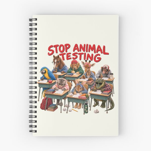 Item preview, Stop Animal Testing Cute Animals Taking Tests Teachers designed and sold by SunfullyYours.