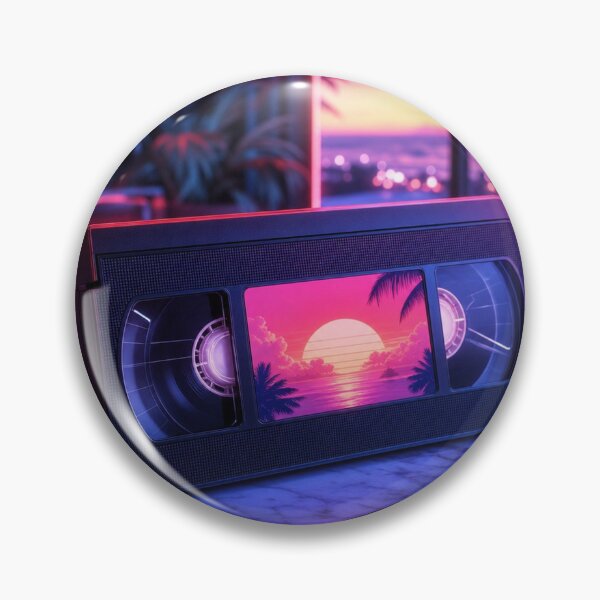 Item preview, Vaporwave VHS Sunset designed and sold by vapormoon.