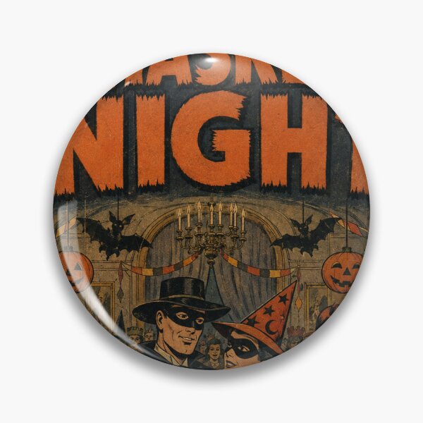 Item preview, Antique Halloween Comic Book Cover Art: Masquerade Gathering designed and sold by bapupa.