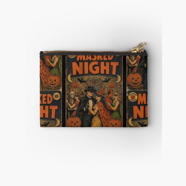 Item preview, Antique Halloween Comic Book Cover Art: Masquerade Gathering designed and sold by bapupa.