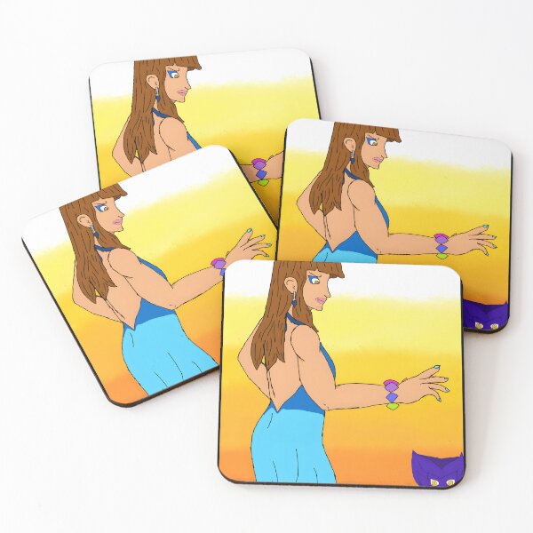 Item preview, Stylish Woman with Colorful Accessories designed and sold by Catsi-Nook-Art.