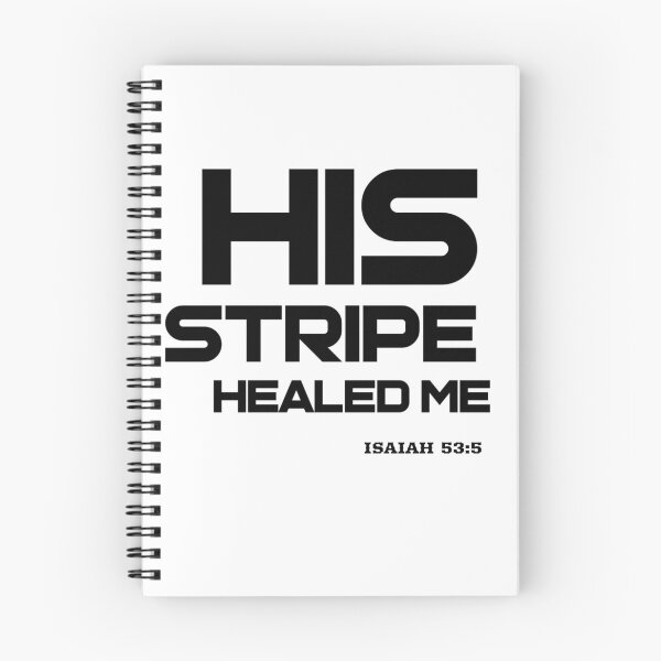 Item preview, His stripe healed me Isaiah 53 5 designed and sold by Godsherritage.