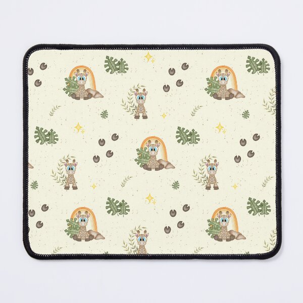 Item preview, Boho Safari Giraffe Pattern - Neutral Olive Green & Terracotta designed and sold by PatternUnique.