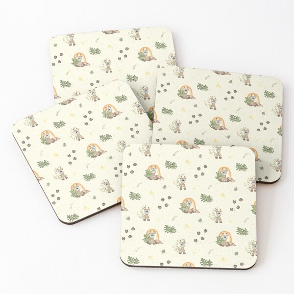Item preview, Boho Safari Giraffe Pattern - Neutral Olive Green & Terracotta designed and sold by PatternUnique.