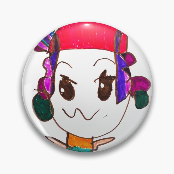 Item preview, Cute K-Pop Girl Zoey - Hand Drawn Chibi Art designed and sold by TwoLinesArt.