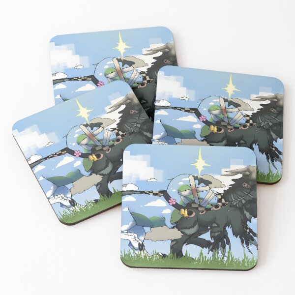 Item preview, Colorful Fantasy Creatures with Clouds and Nature designed and sold by Catsi-Nook-Art.