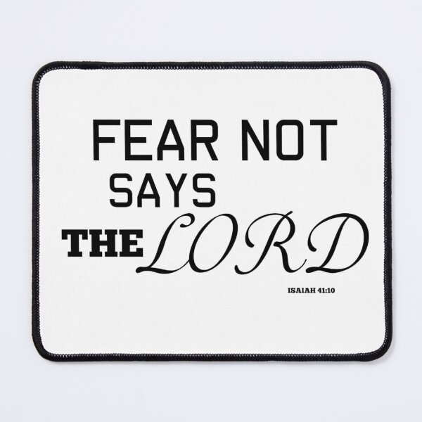 Item preview, Fear not says the lord Isaiah 41:10 designed and sold by Godsherritage.