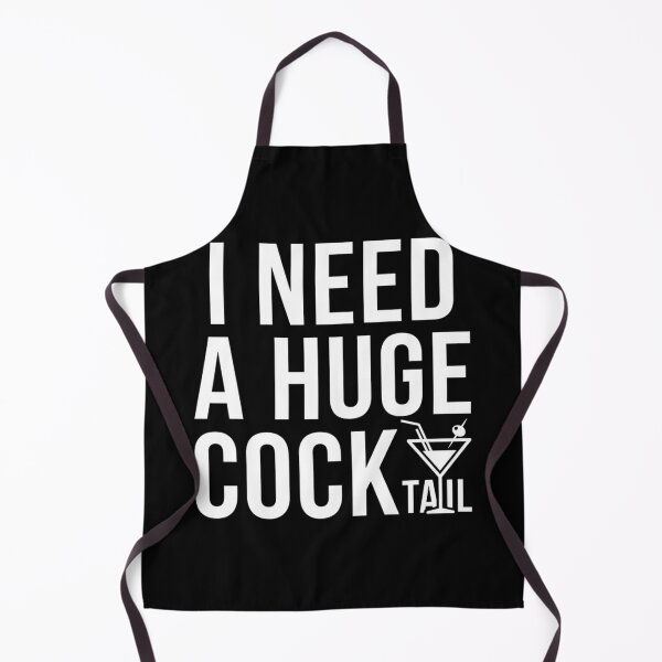 Item preview, I Need A Huge Cocktail Funny Bartender Drinking designed and sold by raedattia.