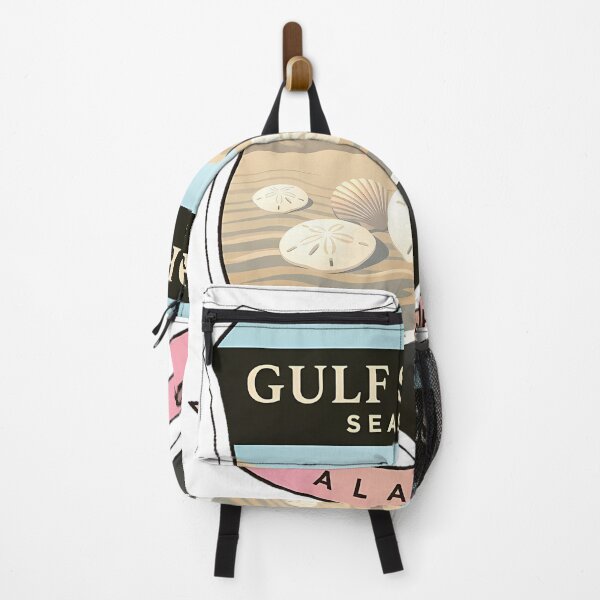 Item preview, Gulf Shores Seashells Sand Dollars Alabama Crest Sticker designed and sold by DetourDgn.
