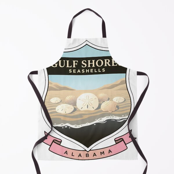 Item preview, Gulf Shores Seashells Sand Dollars Alabama Crest Sticker designed and sold by DetourDgn.