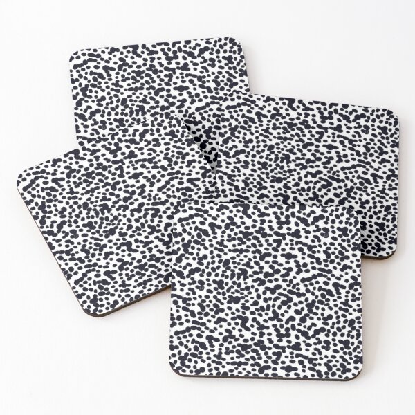 Item preview,  Heavy Ink wash hand drawn dot pattern. Chaotic abstract monochrome texture designed and sold by kostolom3000.