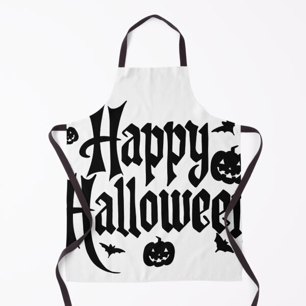 Item preview, Happy Halloween Gothic Typography — Spooky Pumpkins & Bats Lettering designed and sold by LYAN-STORE.