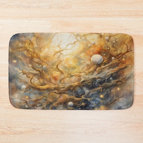 Item preview,  Cosmic Root Nebula – Painterly Night Growth  designed and sold by FotoworldEdel.