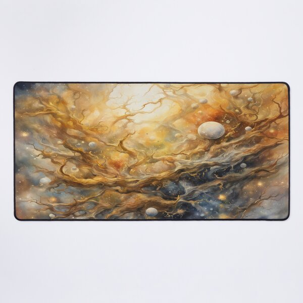 Item preview,  Cosmic Root Nebula – Painterly Night Growth  designed and sold by FotoworldEdel.