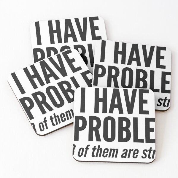 Item preview, 99 Problems Stringing 3D Printing Humor designed and sold by Niebieski-Labs.