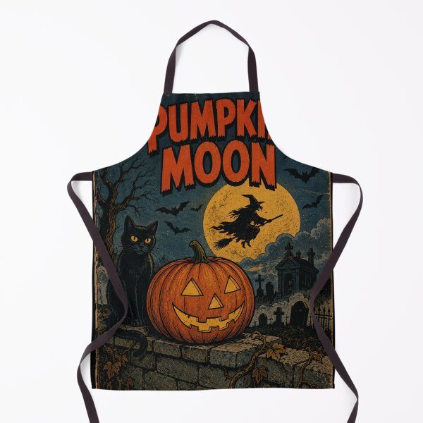 Item preview, Classic Halloween Comic Book Cover Art: Pumpkin Moon Magic designed and sold by bapupa.