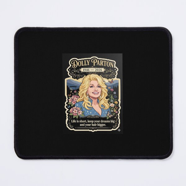 Item preview, Big hair, big dreams Dolly memorial designed and sold by GooseGarden.