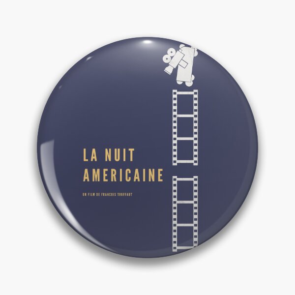 Item preview, La Nuit Américaine Poster – François Truffaut – Day for Night – Minimalist Film Print – French New Wave Cinema Art designed and sold by MORKINO POSTERS.