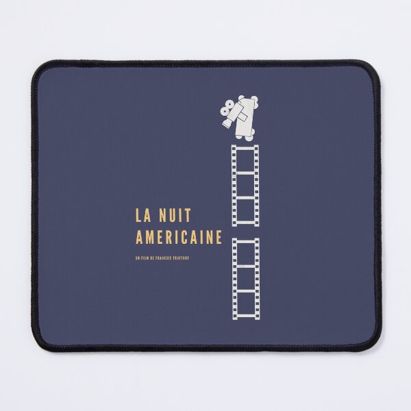 Item preview, La Nuit Américaine Poster – François Truffaut – Day for Night – Minimalist Film Print – French New Wave Cinema Art designed and sold by MORKINO POSTERS.