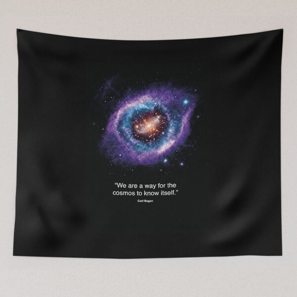 Item preview, Carl Sagan Quote - "We Are A Way For The Cosmos To Know Itself" designed and sold by fjeddik.