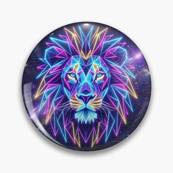 Item preview, Neon Apex: The Cosmic Lion designed and sold by Luigix002.