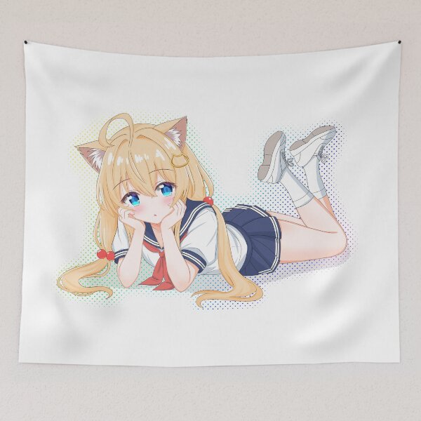 Item preview, Lying Down Blonde Nekomimi Sailor designed and sold by mecomo shop.