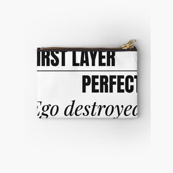 Item preview, First Layer Perfect Ego Destroyed 3D Printing designed and sold by Niebieski-Labs.