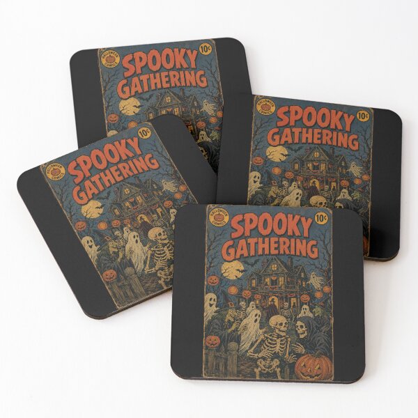 Item preview, Classic Halloween Comic Book Cover Art: Haunted House Party designed and sold by bapupa.