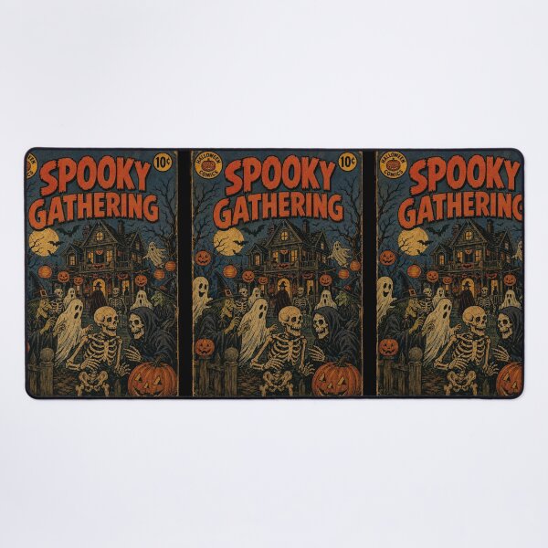 Item preview, Classic Halloween Comic Book Cover Art: Haunted House Party designed and sold by bapupa.