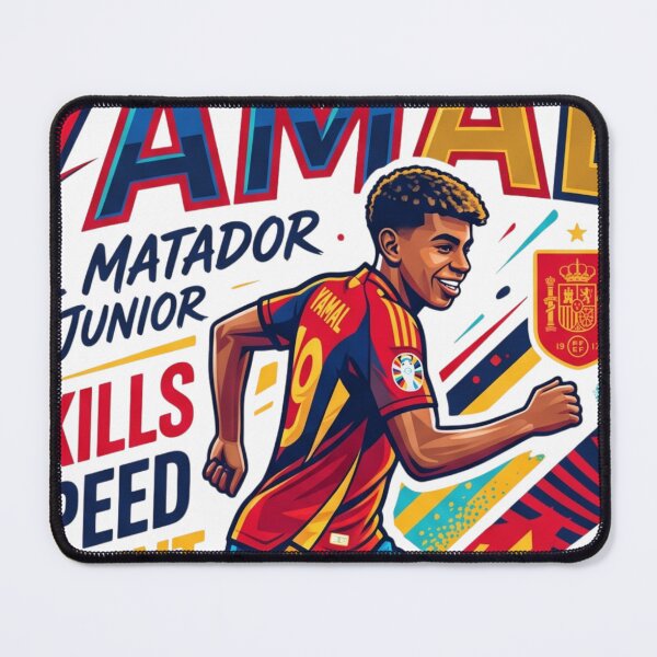 Item preview, Football Phenomenon - Rising Soccer Star Graphic - YAMAL designed and sold by rich-moda.