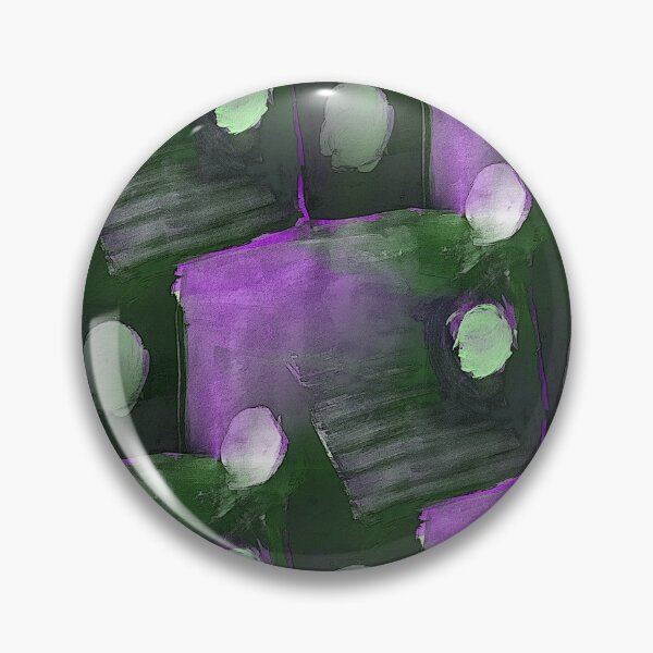 Item preview, Square and Dot Abstract in Mauve and Green designed and sold by Artistestella.