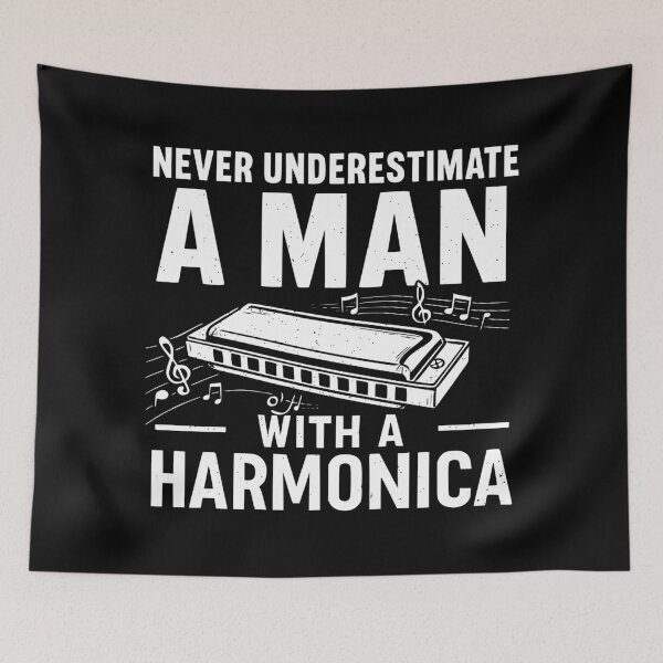 Item preview, funny harmonica quote designed and sold by Amareajaosa.