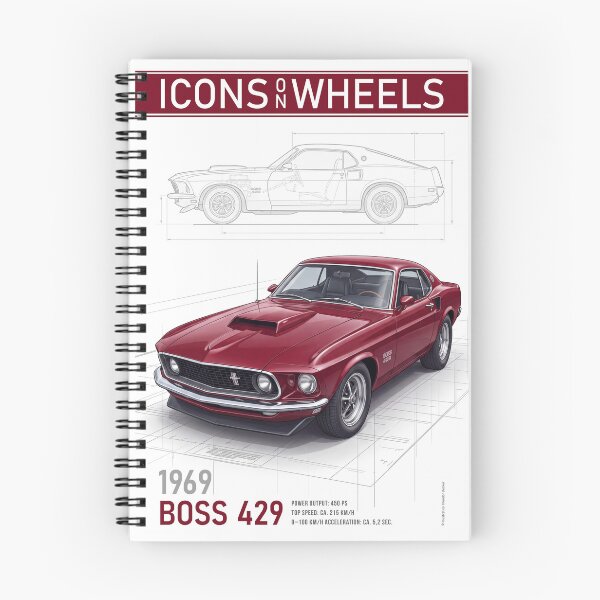 Item preview, 1969 Mustang Boss 429 designed and sold by Theodor Decker.