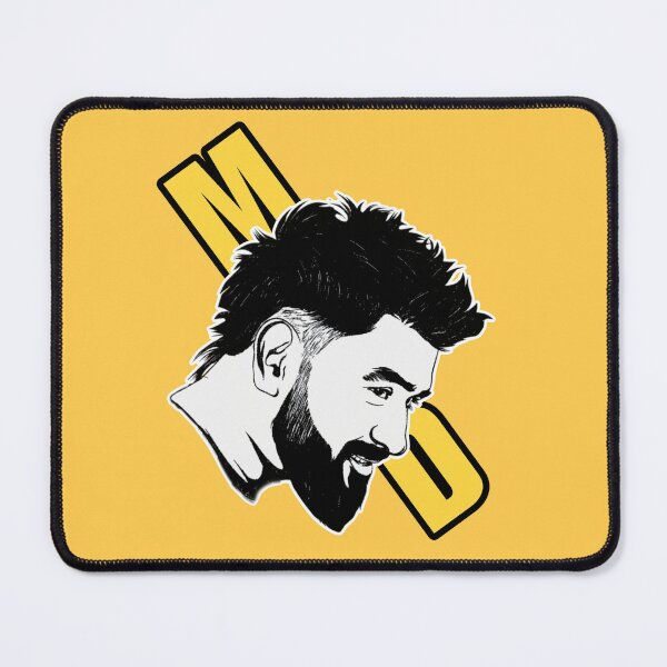 Item preview, MS Dhoni Minimalist Portrait – Indian Cricket Legend Fan Art designed and sold by lexxclothing.