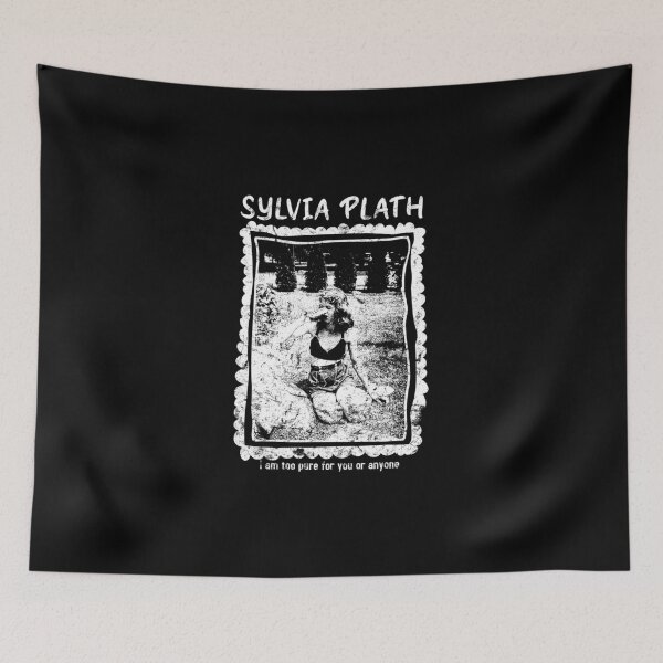 Item preview, Sylvia Plath designed and sold by RetroCraft2.
