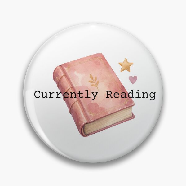 Artikelvorschau, Aktuell gelesenes Buch, Bücherwurm, ästhetisches Geschenk für Bücherliebhaber entworfen und verkauft von By The Moon.