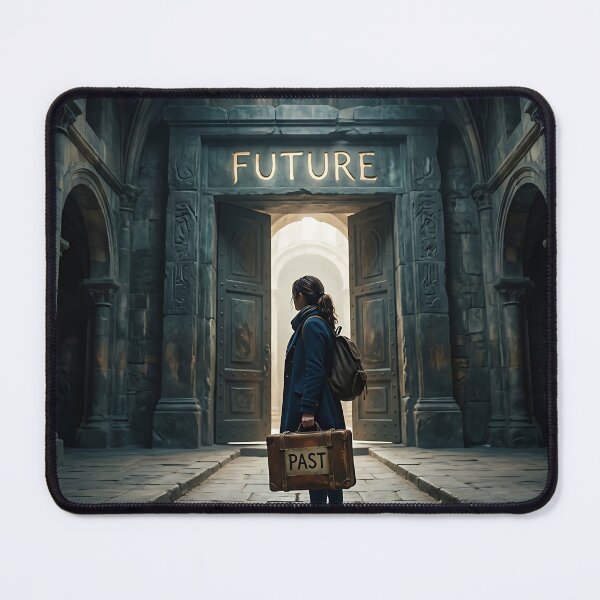 Item preview, Traveler Leaving Past Entering Future Stone Portal designed and sold by Michaelragheb.