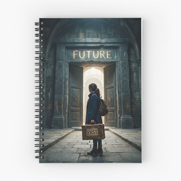 Item preview, Traveler Leaving Past Entering Future Stone Portal designed and sold by Michaelragheb.