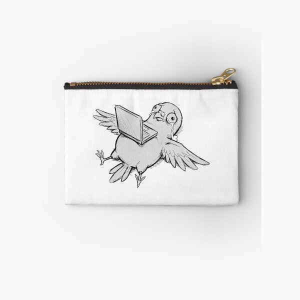 Item preview, Fine de Claire - Crying Pigeon with Laptop Sketch designed and sold by LiapkaShaped.