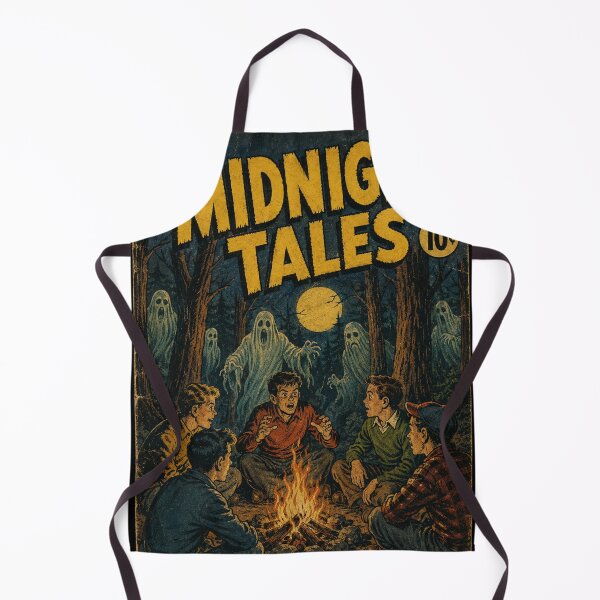 Item preview, Halloween Comic Book Cover Art: Midnight Campfire Ghost Stories designed and sold by bapupa.