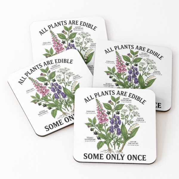 Item preview, all plants are edible some only once designed and sold by hautehub.