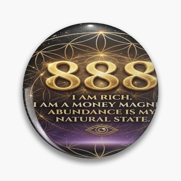 Item preview, 888 Angel Number — I Am A Money Magnet Abundance Affirmation designed and sold by MarketInk/Shop.