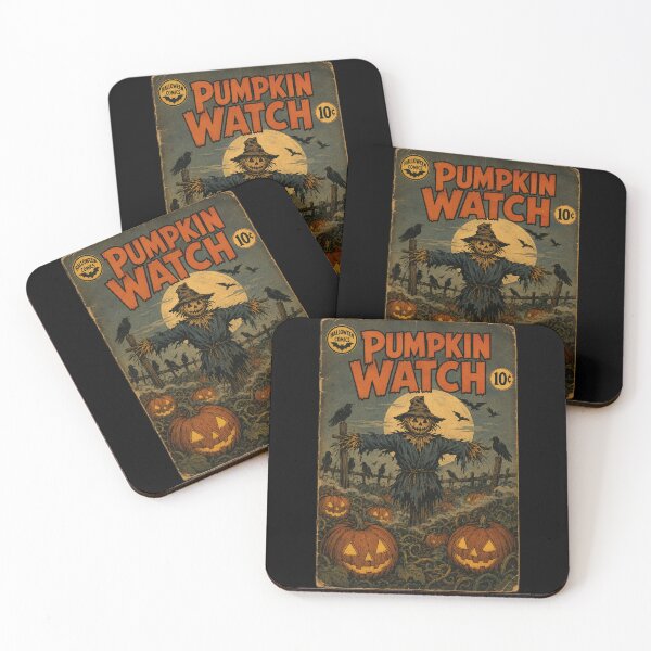 Item preview, Halloween Comic Book Cover Art: Pumpkin Patch Watch designed and sold by bapupa.